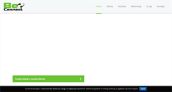 Desktop Screenshot of beconnect.pl